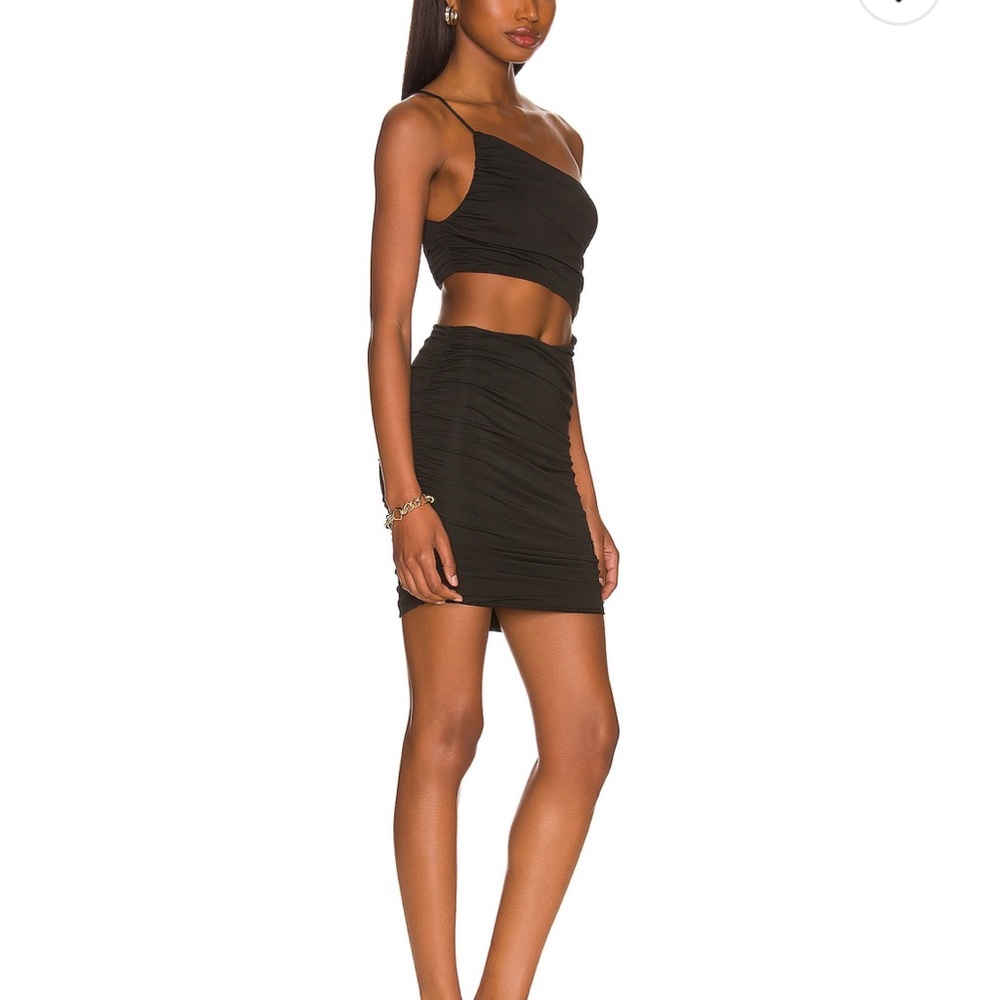 Cut Out Black Mini Dress, Revolve